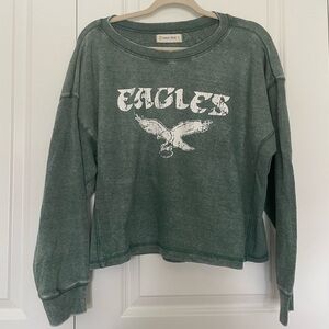 Philadelphia Eagles Football Vintage Style Crewneck Sweatshirt